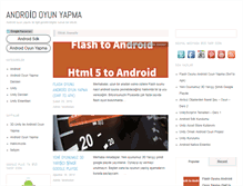 Tablet Screenshot of androidoyunyapma.com